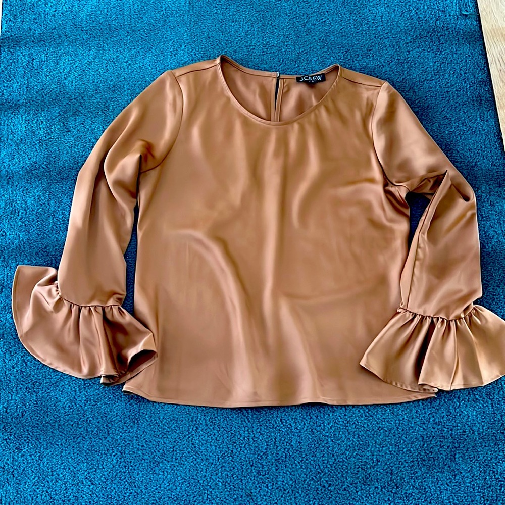 Jcrew ruffle top
